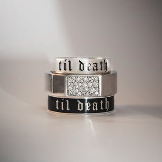 white gold vs silver: which til death band is right for you?