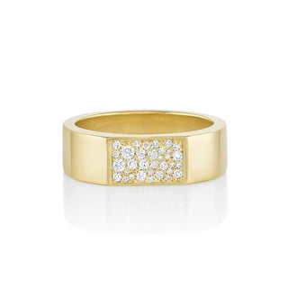 White Diamond Colson Band [yellow gold]