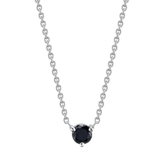 Marrow Fine Black Diamond Sweet Nothings Choker [White Gold]