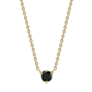Marrow Fine Black Diamond Sweet Nothings Choker [Yellow Gold]