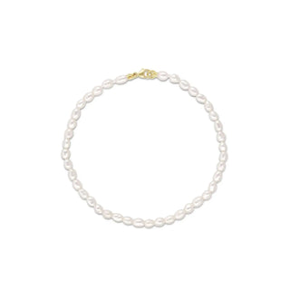 Everyday Tear Drop Pearl Bracelet - Marrow Fine [Yellow Gold]