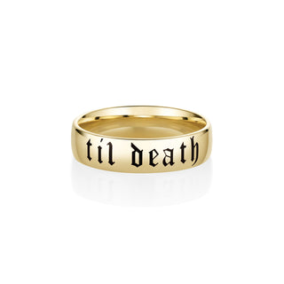 the til death gold band